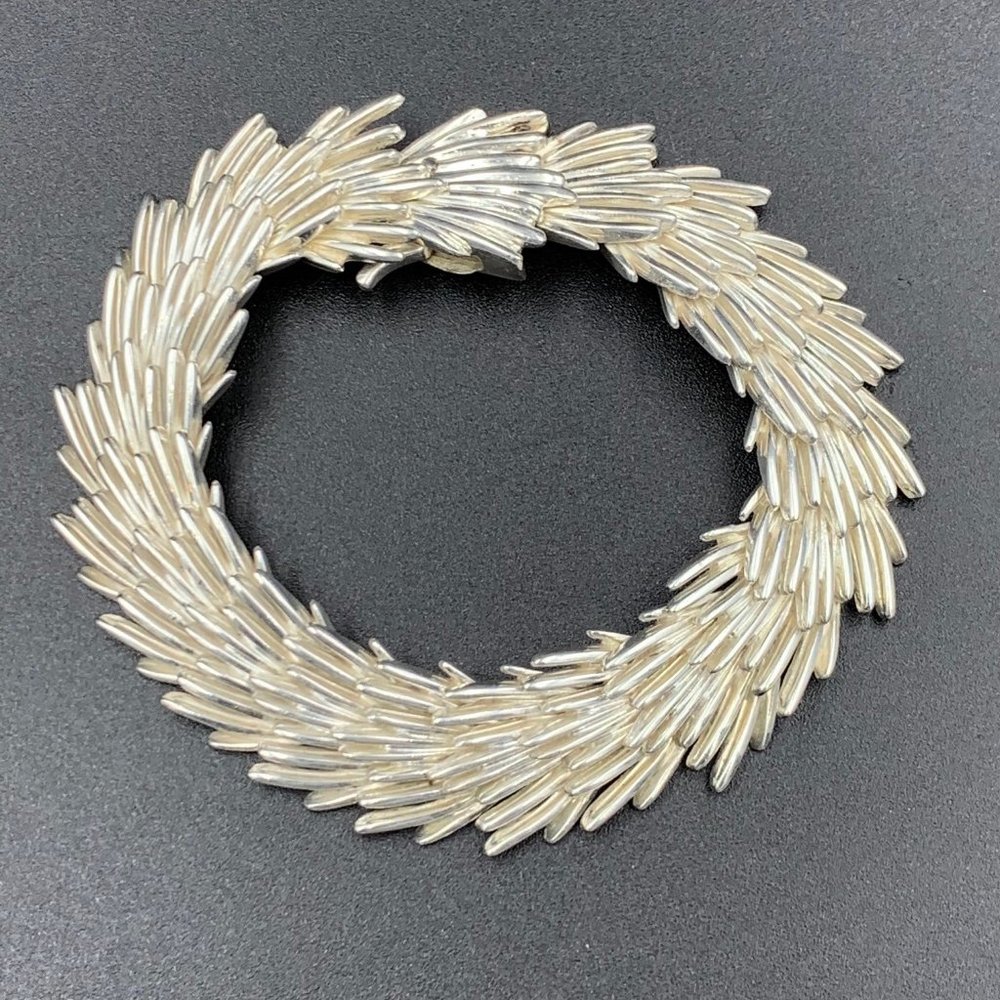 Christofle Sterling Silver Palmaceae Bracelet